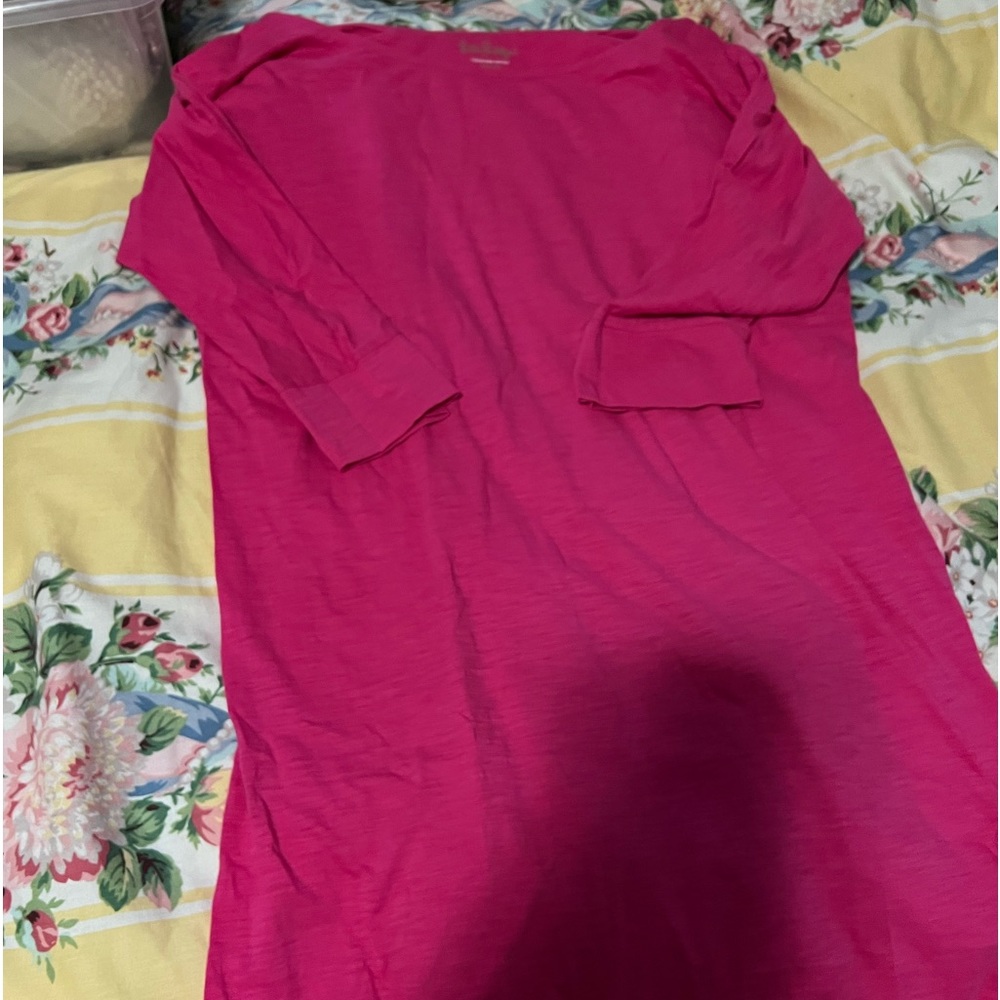 Lilly Pulitzer Hibiscus pink Sophie dress size M